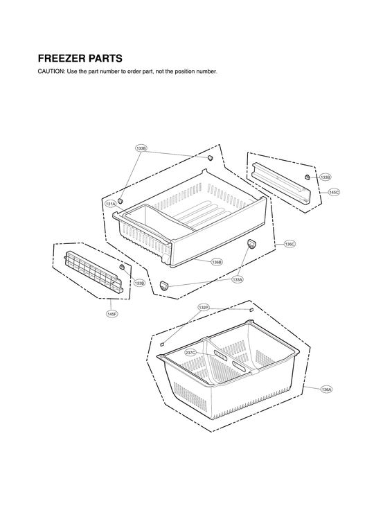 FREEZER PARTS