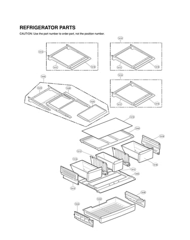 Refrigerator parts