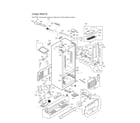 LG LFX28992ST/00 case parts diagram