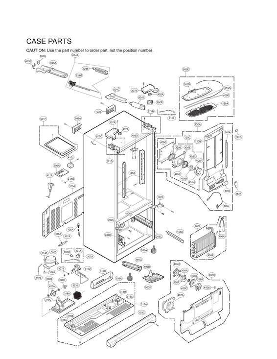 Case parts