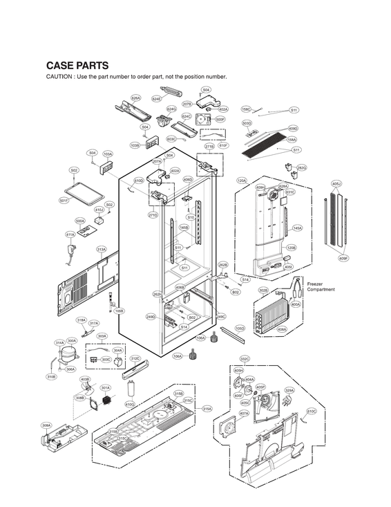 Case parts