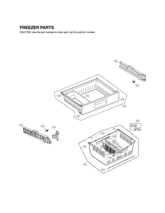 Freezer parts