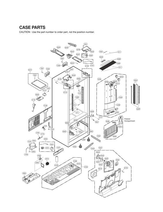 Case parts