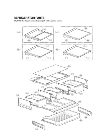 Refrigerator parts