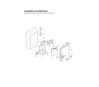 LG LFX29937ST/00 ice maker & ice bin parts diagram