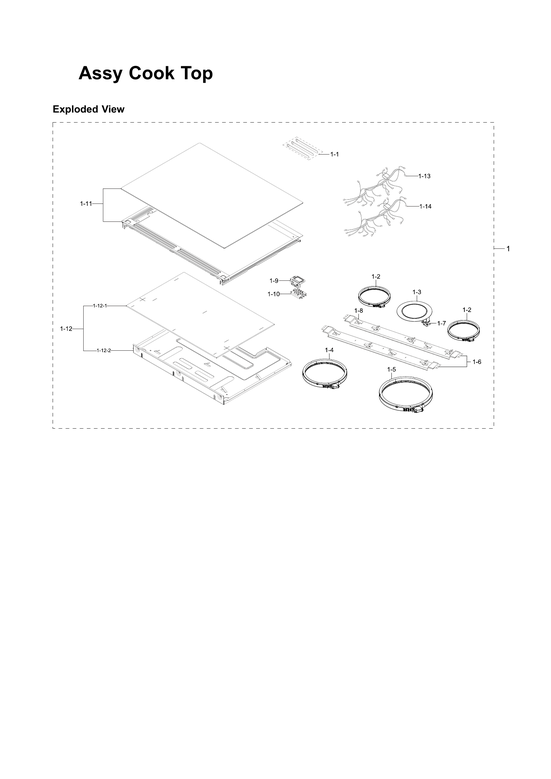 COOKTOP ASSY