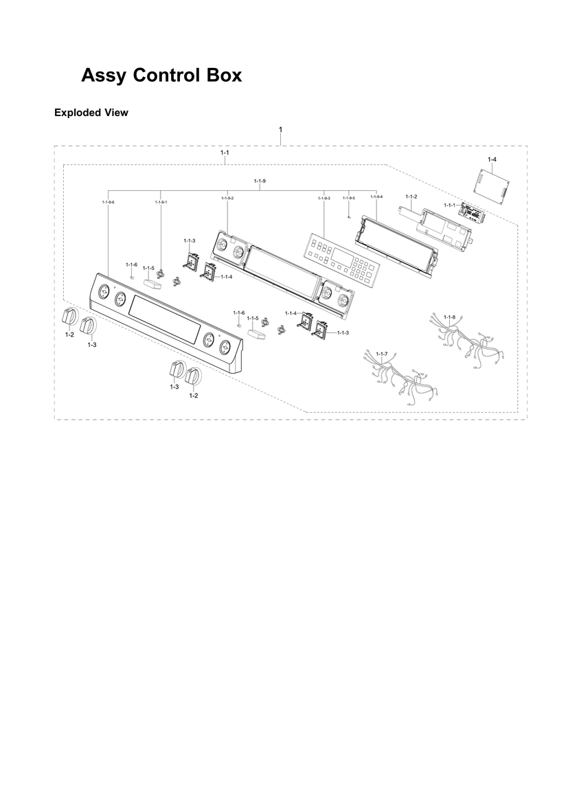 Control box assy