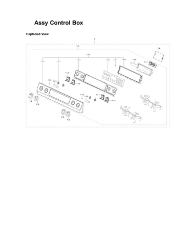 Control box assy