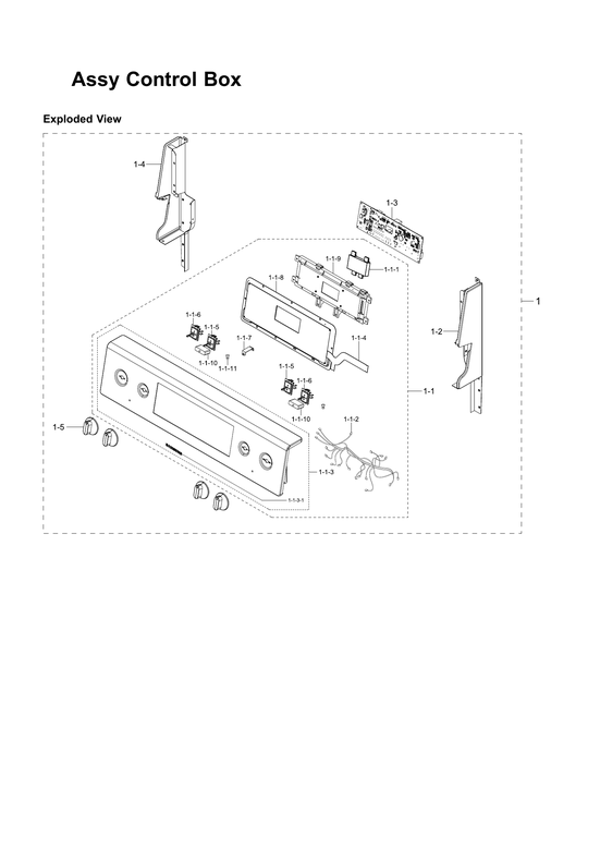 Control box assy