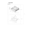 Samsung NE59R4321SG/AA-00 drawer assy diagram