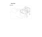 Samsung NX58F5500SW/AA-02 door assy diagram