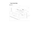 Samsung NX58H5600SS/AA-02 control box assy diagram