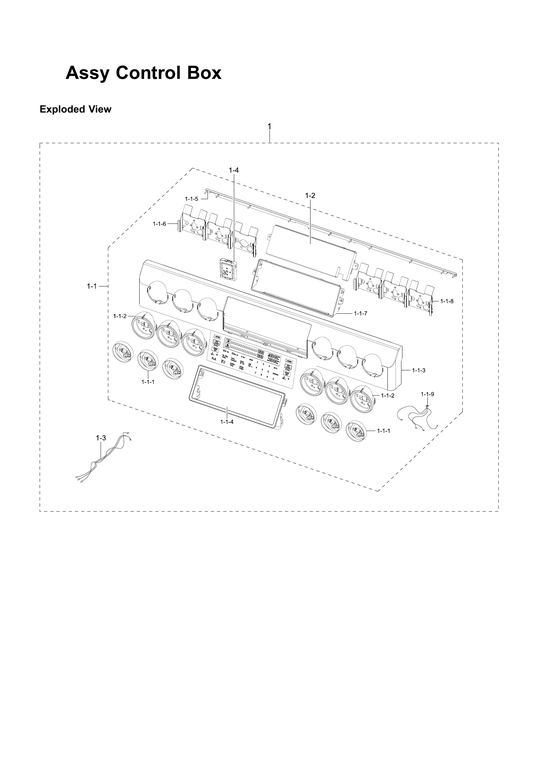 Control box assy