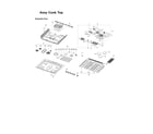 Samsung NX58K9850SG/AA-03 cooktop assy diagram