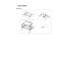 Samsung NX58M6850SG/AA-02 drawer assy diagram