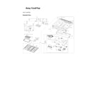 Samsung NX60T8711SS/AA-01 cooktop assy diagram