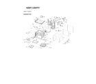 Samsung NX60T8711SS/AA-02 cavity assy diagram