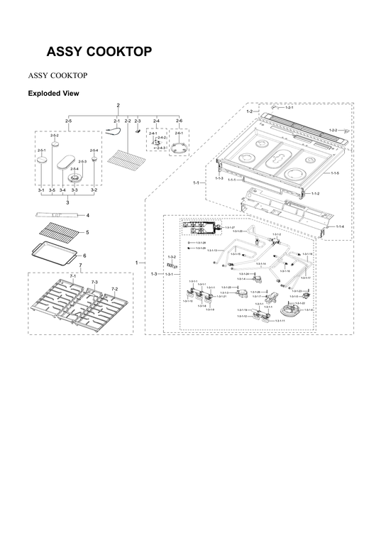 COOKTOP ASSY