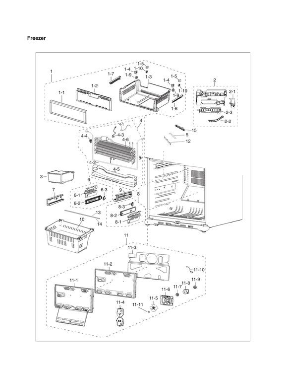 FREEZER PARTS