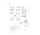 Samsung RF20HFENBWW/US-00 refrigerator parts diagram