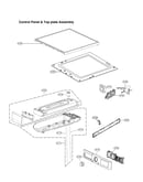 Control panel & top plate assy