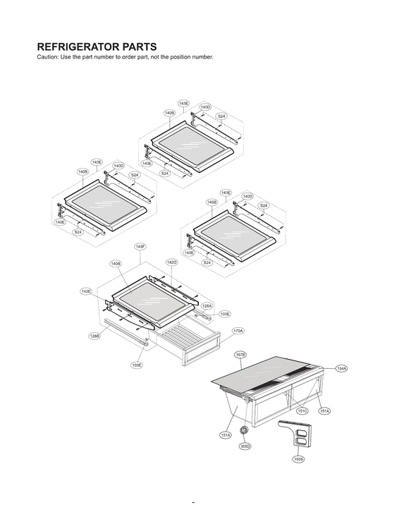 Refrigerator parts