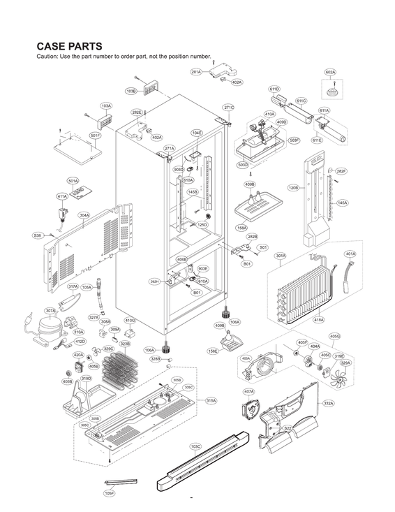 Case parts
