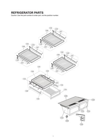 Refrigerator parts