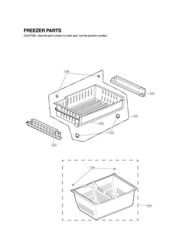 Freezer parts