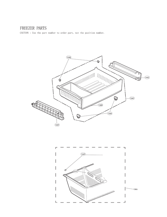 Freezer parts