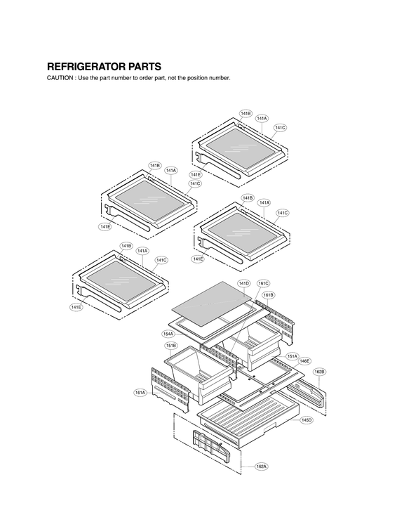 Refrigerator parts