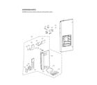 LG LFX28968SB/02 dispenser parts diagram