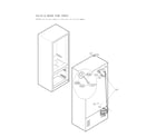 LG LFX28968SB/03 valve & water tube parts diagram