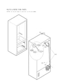 Valve & water tube parts