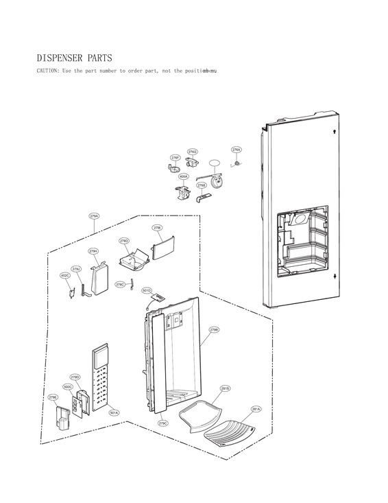 Dispenser parts