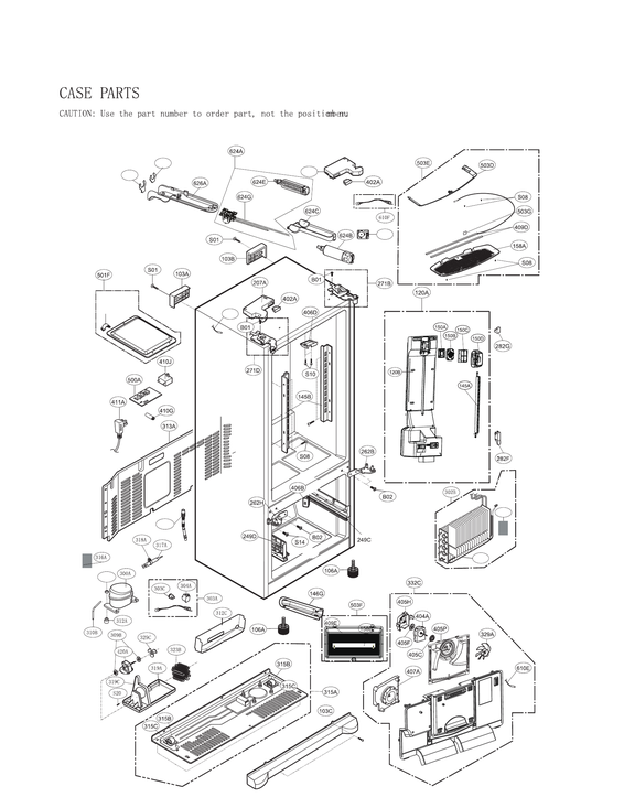 Case parts