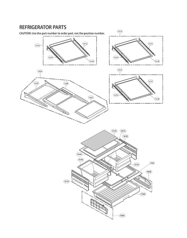 Refrigerator parts