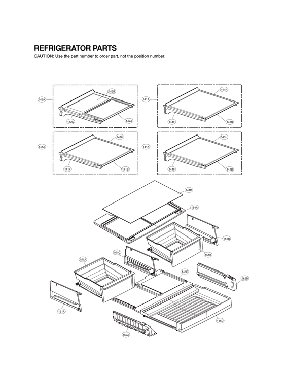 Refrigerator parts