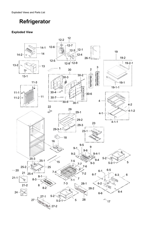 Refrigerator parts
