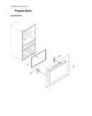 Freezer door parts