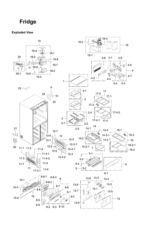 Refrigerator parts