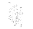 Samsung RF24J9960S4/AA-05 cabinet parts diagram