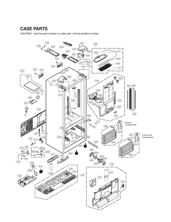 Case parts