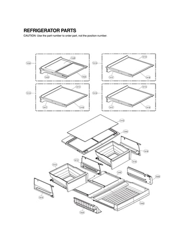 Refrigerator parts
