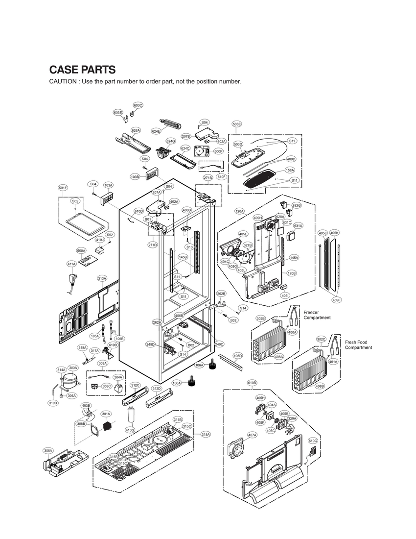 CASE PARTS