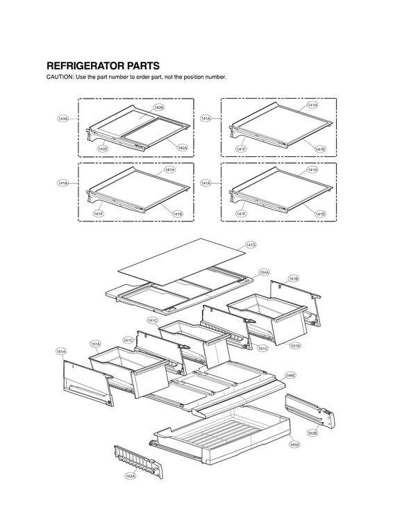 Refrigerator parts