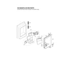 LG LFX31925SW/04 ice maker & ice bin parts diagram