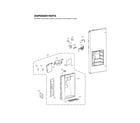 LG LFX31925SW/06 dispenser parts diagram