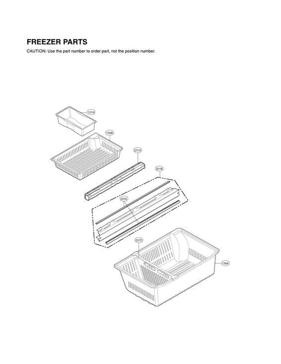 Freezer parts