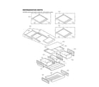 LG LMX28988ST/06 refrigerator parts diagram